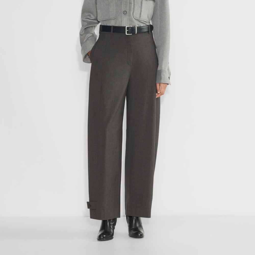Aritzia Babaton Dialogue Pant Heather Charcoal